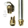 Haltewinkel für Adapter 34 mm oben